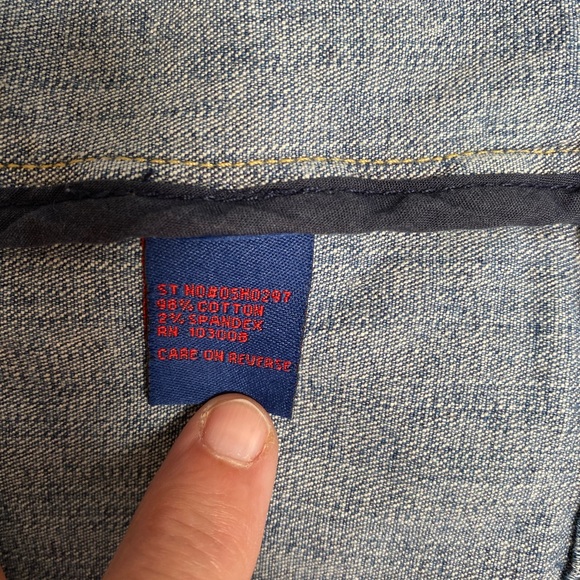 Embroidered Yuka Jean jacket bead embellished S - Picture 7 of 11